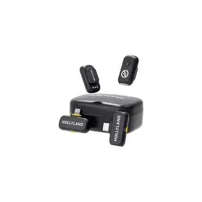 Hollyland LARK A1 Combo Wireless Microphone System with USB-C...